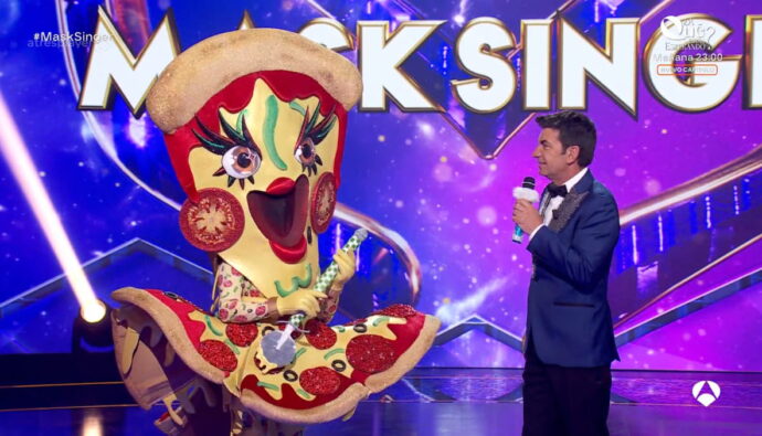Pizza, desenmascarada en 'Mask singer 5'.
