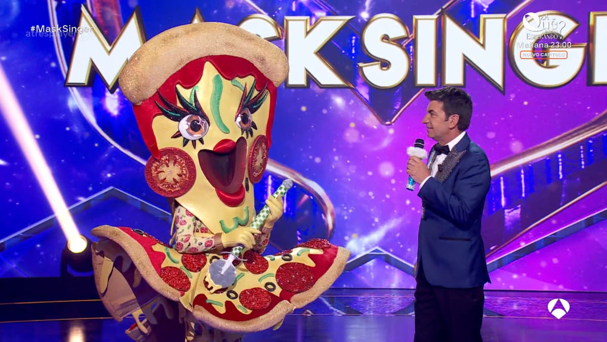 Pizza, desenmascarada en 'Mask singer 5'.