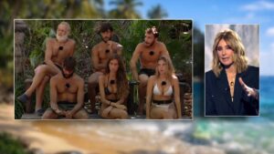 Sandra Barneda con los concursantes de 'Supervivientes 2026'.