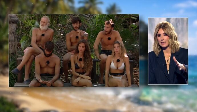 Sandra Barneda con los concursantes de 'Supervivientes 2026'.