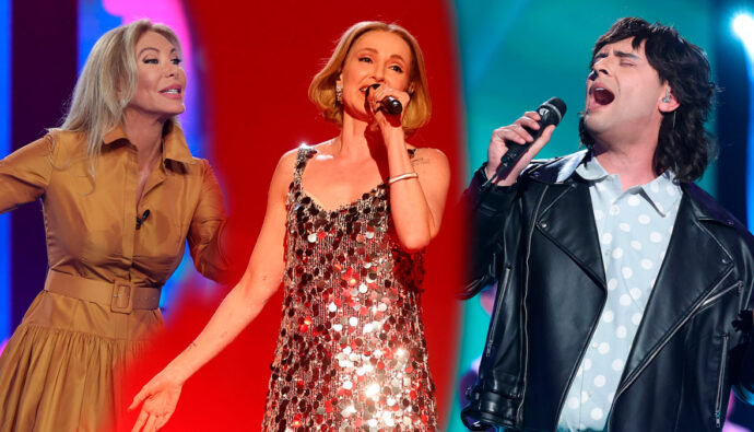 Norma Duval, Cristina Castaño y J Kbello en la gala 5 de 'Tu cara me suena 13'