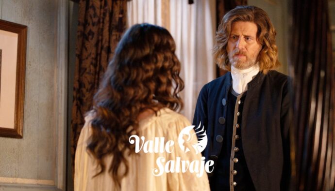 Dámaso y Victoria en 'Valle Salvaje'.