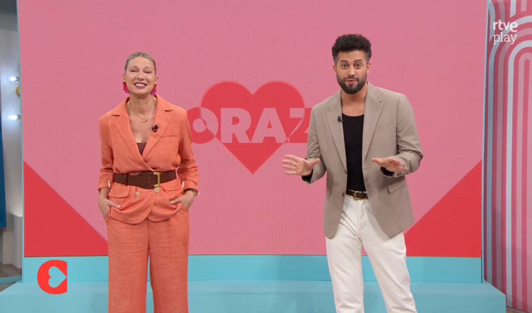 Anne Igartiburu y Javier de Hoyos