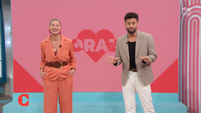 Anne Igartiburu y Javier de Hoyos