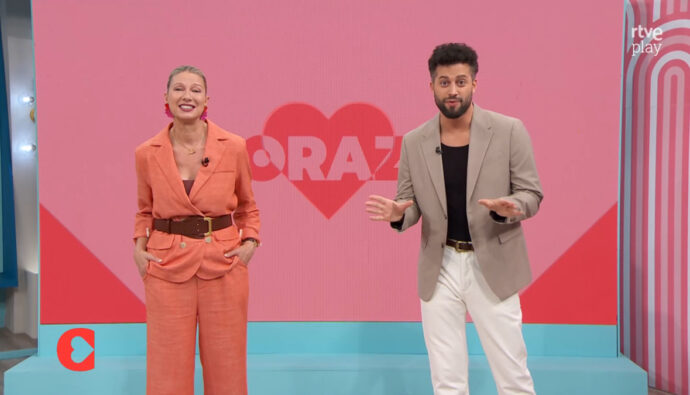 Anne Igartiburu y Javier de Hoyos