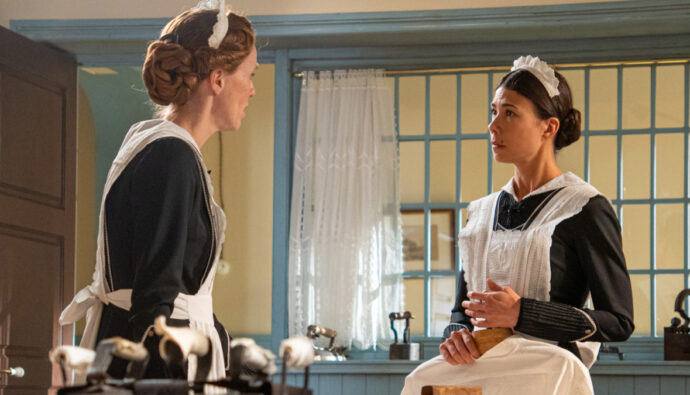 Pía y Teresa en 'La Promesa', serie diaria de La 1 de RTVE