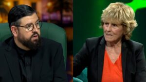Manu Sánchez y Mercedes Milá en 'El perro andaluz'.