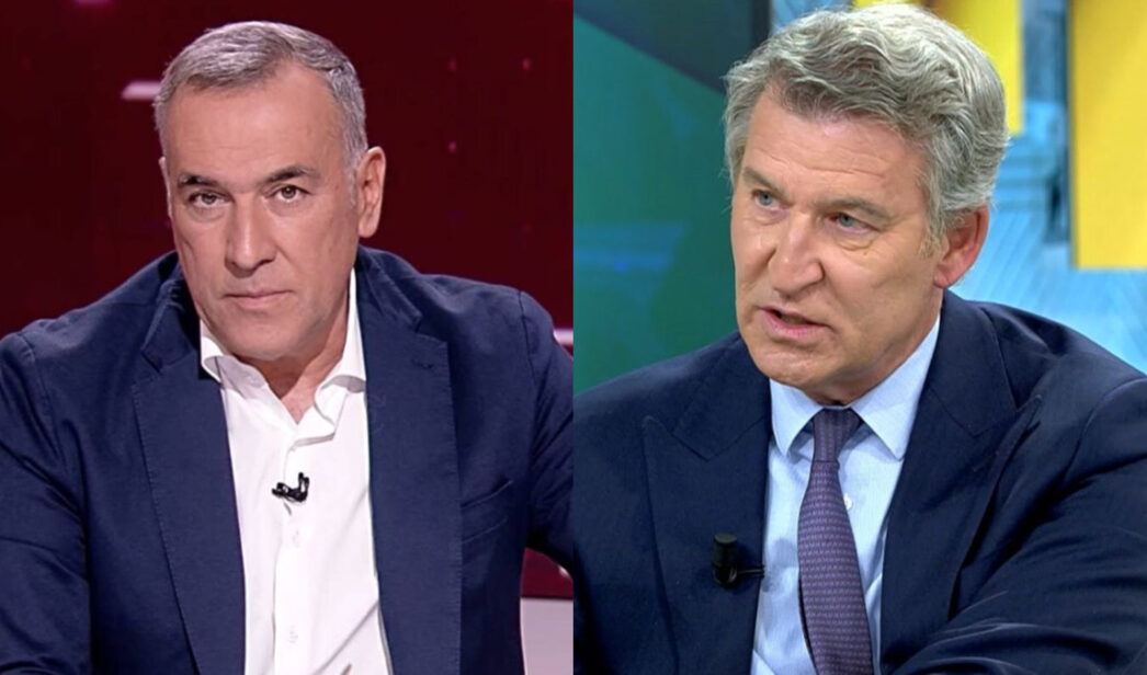 Xabier Fortes y Alberto Núñez Feijóo