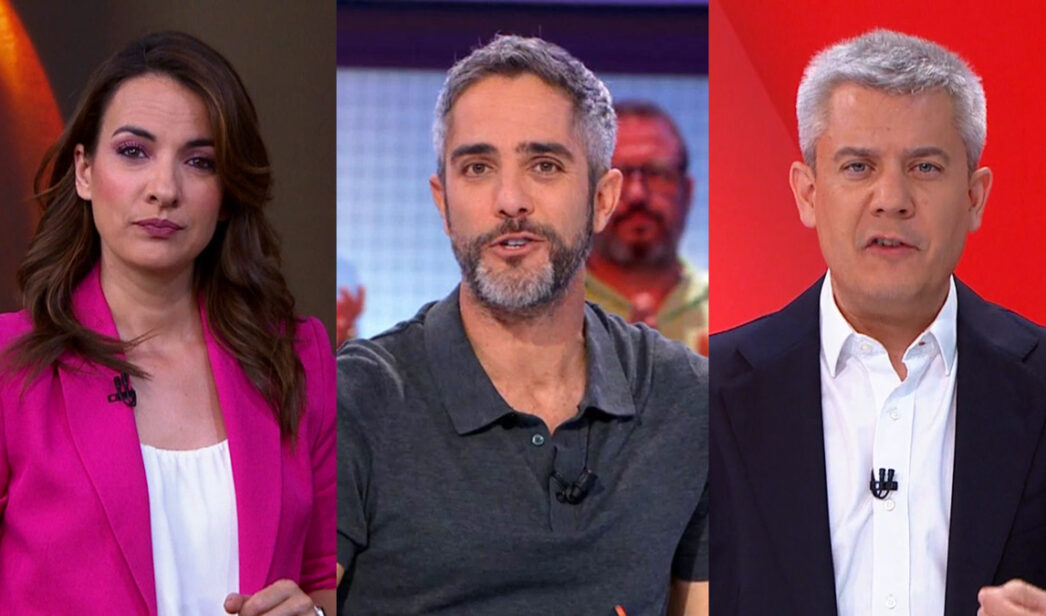 Esther Vaquero, Roberto Leal y Rodrigo Vázquez
