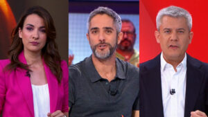 Esther Vaquero, Roberto Leal y Rodrigo Vázquez