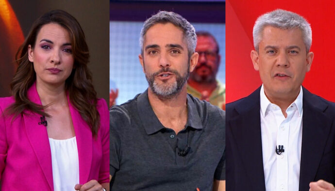 Esther Vaquero, Roberto Leal y Rodrigo Vázquez
