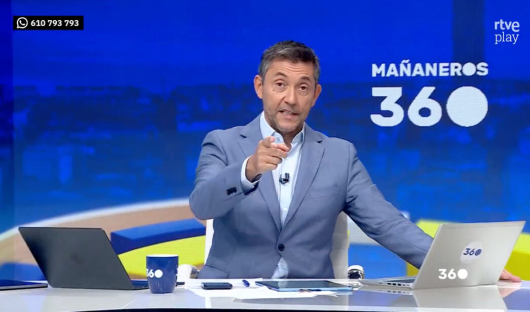 Javier Ruiz en 'Mañaneros 360'