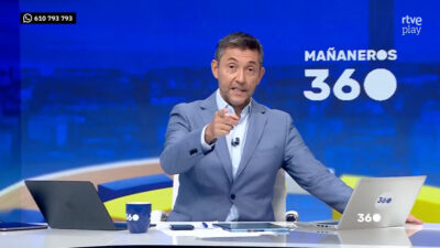 Javier Ruiz en 'Mañaneros 360'