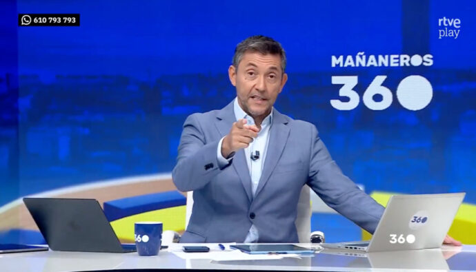 Javier Ruiz en 'Mañaneros 360'