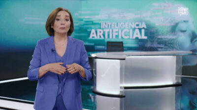 Pepa Bueno en 'El Telediario 2'
