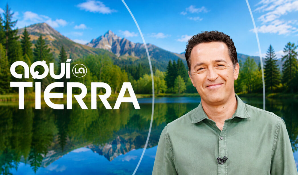 Jacob Petrus, presentador de 'Aquí la Tierra'