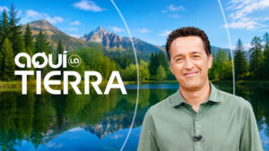 Jacob Petrus, presentador de 'Aquí la Tierra'