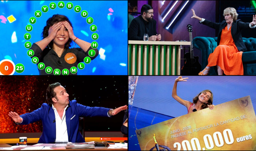 Rosa gana el bote de 'Pasapalabra', Mercedes Milá en 'El perro andaluz', Iker Jiménez en 'Horizonte' y Maica gana 'Supervivientes 2026'