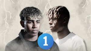 Lamine Yamal y Nico Williams