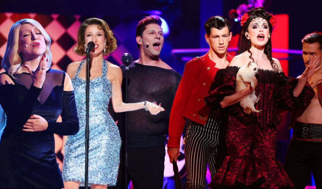 María Parrado, Paula Koops, J Kbello y Cristina Castaño en en la Gala 8 de 'Tu cara me suena 13'
