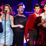 María Parrado, Paula Koops, J Kbello y Cristina Castaño en en la Gala 8 de 'Tu cara me suena 13'