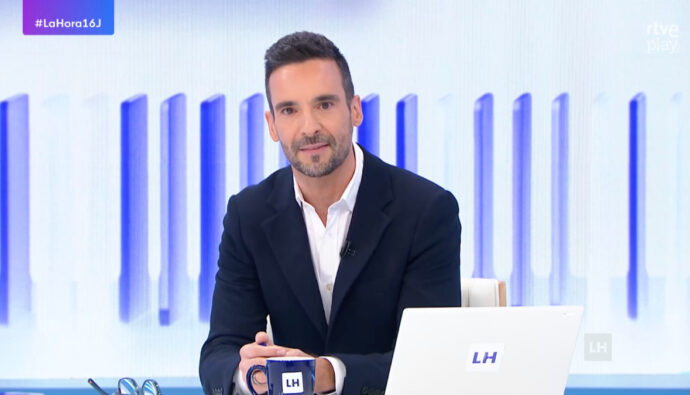Lluís Guilera en 'La hora de La 1'