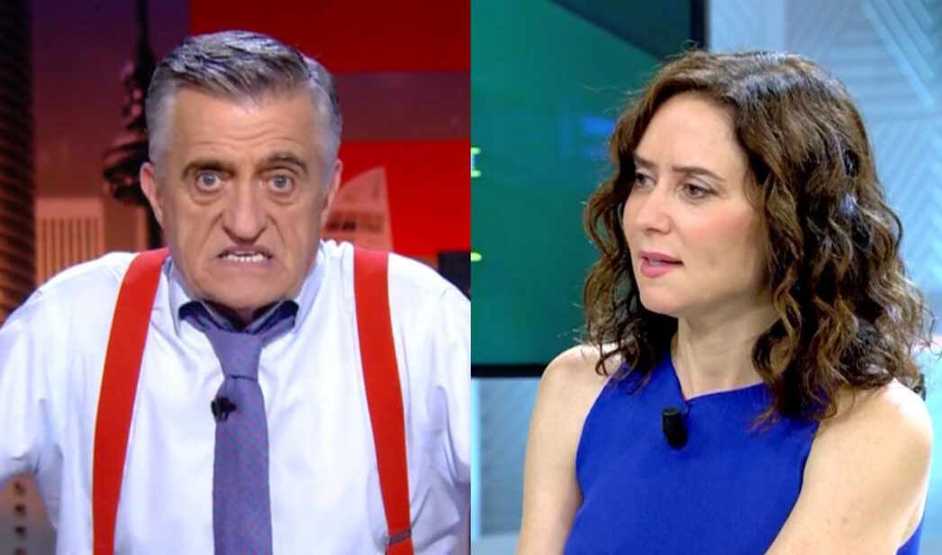 El Gran Wyoming e Isabel Díaz Ayuso