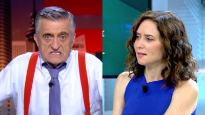 El Gran Wyoming e Isabel Díaz Ayuso