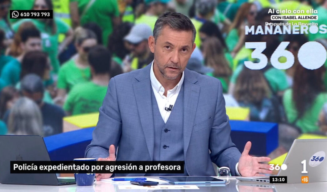 Javier Ruiz pide perdón en 'Mañaneros 360'