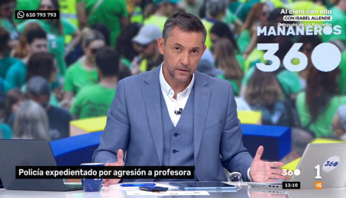 Javier Ruiz pide perdón en 'Mañaneros 360'