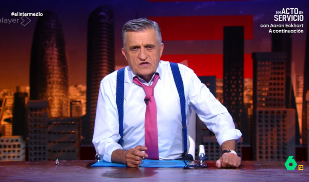 El Gran Wyoming en 'El Intermedio'.