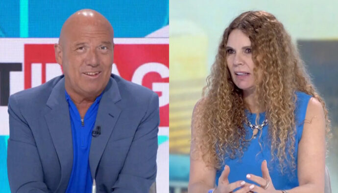 Alfonso Arús y Angie Cárdenas