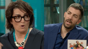 Silvia Abril y David Broncano