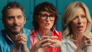 Paco León, Silvia Abril y Susanna Griso en el especial de 'Homo Zapping' en 'Anatomía de'