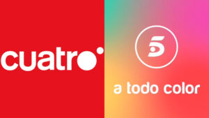 Logos de Cuatro y Telecinco