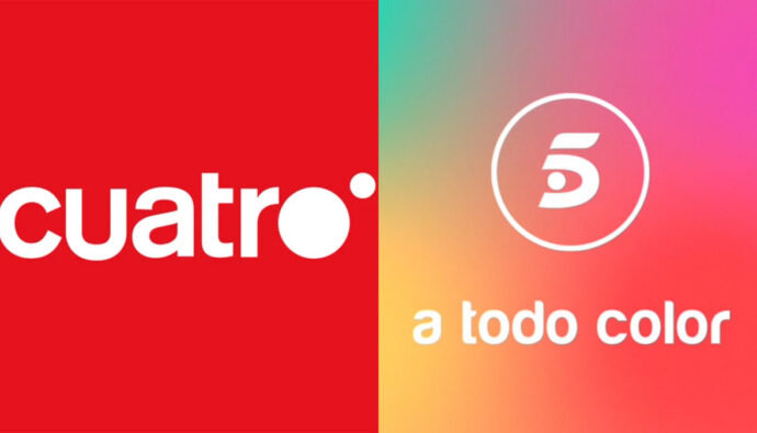 Logos de Cuatro y Telecinco