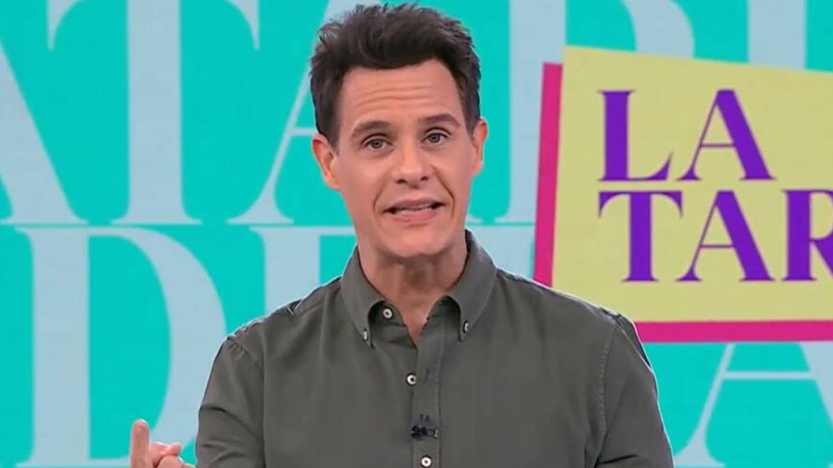 Christian Gálvez en 'La tarde de Telemadrid'
