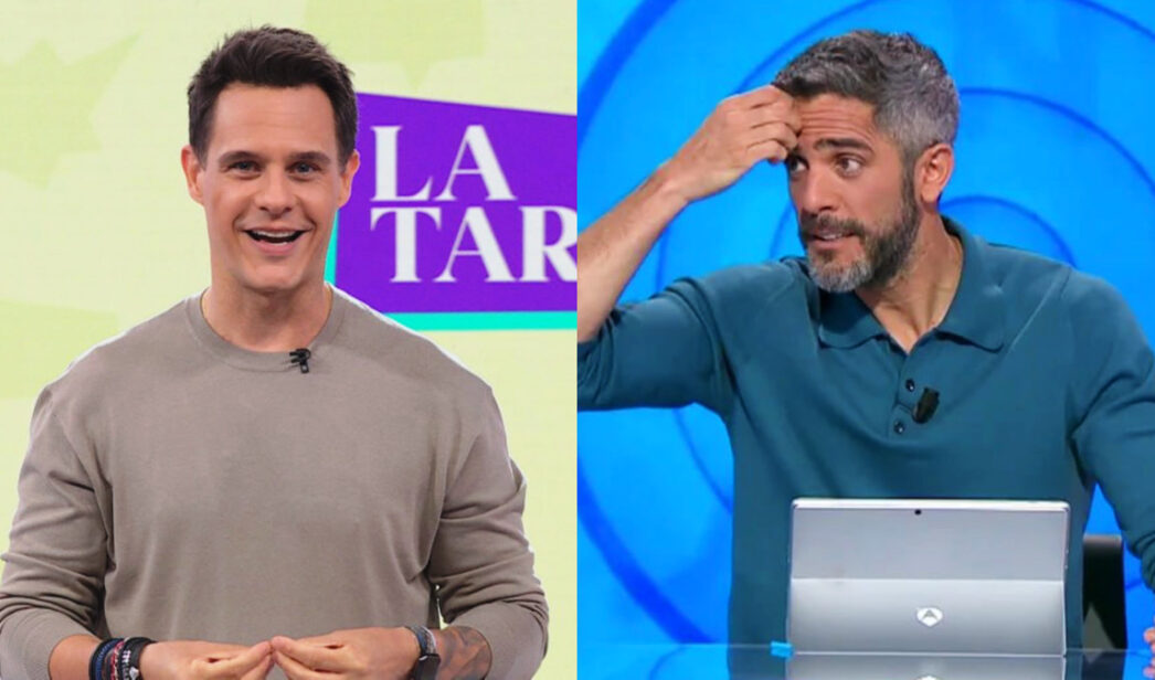Christian Gálvez en Telemadrid y Roberto Leal en 'Pasapalabra'