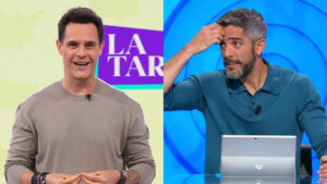Christian Gálvez en Telemadrid y Roberto Leal en 'Pasapalabra'