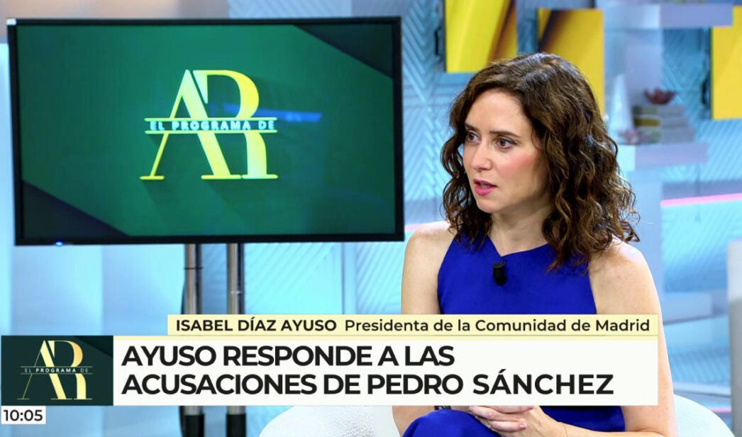 Isabel Díaz Ayuso en 'El programa de Ana Rosa'