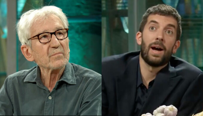 José Sacristán y David Broncano