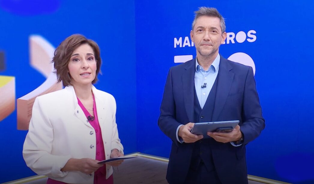 Adela González y Javier Ruiz en 'Mañaneros 360'