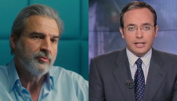 Alberto San Juan y Alfredo Urdaci en 'Anatomía de'.