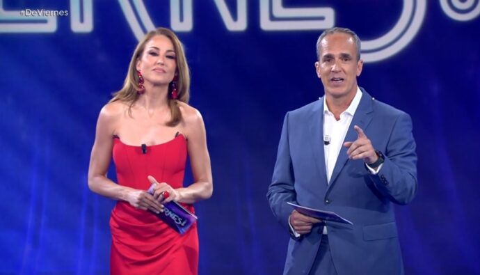 Santi Acosta y Bea Archidona en '¡De viernes!'.