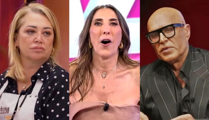 Belén Esteban, Paz Padilla y Kiko Matamoros