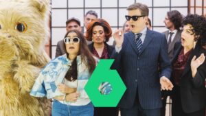 Candela Peña y Marc Giró en 'Cara al show'