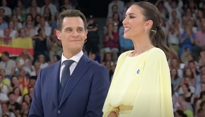 Christian Gálvez y Patricia Pardo