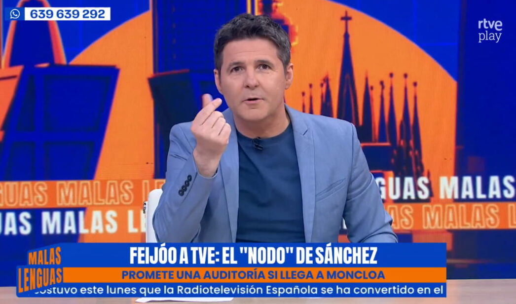 Jesús Cintora en 'Malas Lenguas'
