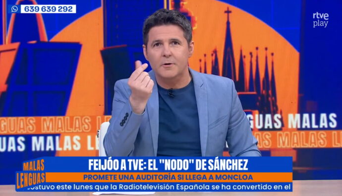 Jesús Cintora en 'Malas Lenguas'