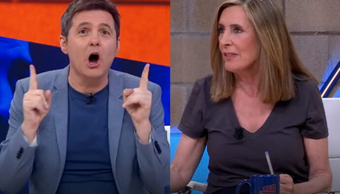 Jesús Cintora y Marta Gómez Montero en 'Malas Lenguas'